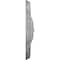 Ekena Millwork Reece Ceiling Medallion (Fits Canopies up to 2 3/8"), 12"OD x 1 3/4"P, Ultra Pure White Crackle CM12REUWC - alternate 4